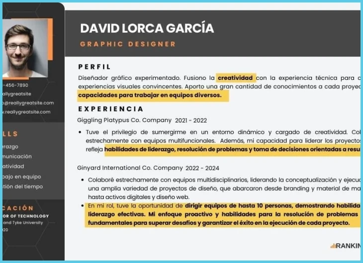 Cómo cruzar las competencias del anuncio con tu perfil personal