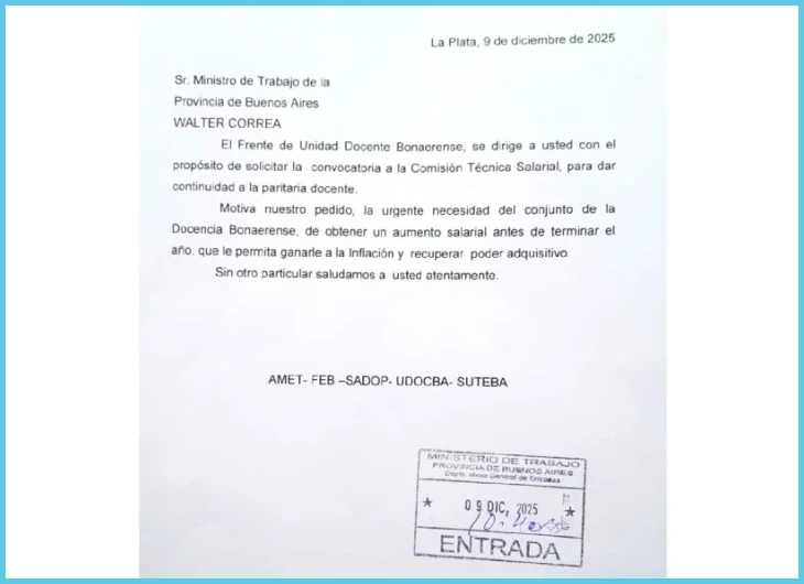 Cómo pedir un reajuste salarial por paritaria vencida