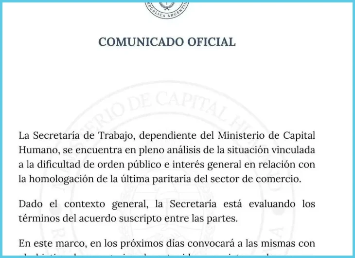 Cómo registrar un acuerdo paritario en el Ministerio