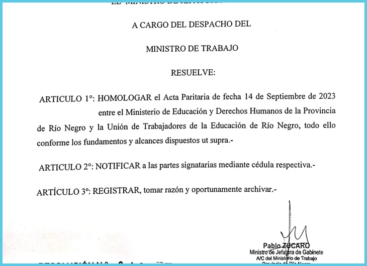 Inconsistencias en datos de los representantes sindicales y empresariales